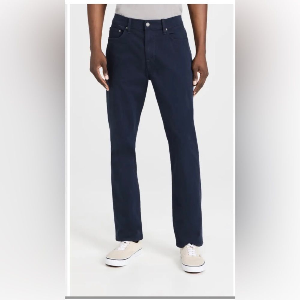 Polo Ralph Lauren Navy Blue Flat Front Chinos size 38